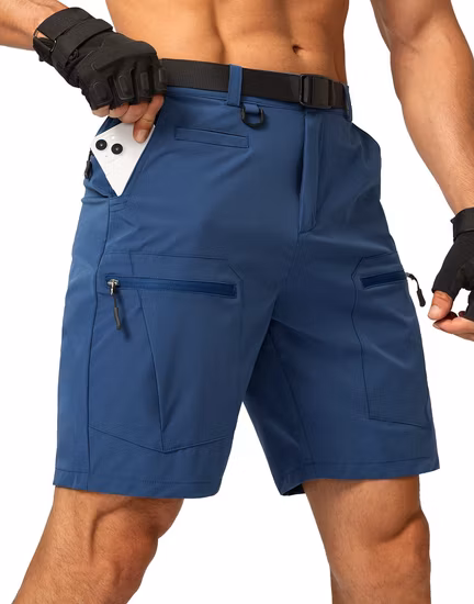 Cargo Shorts Men Summer Multi-Pockets Mens Shorts Casual Short Trousers Men Bermuda Shorts