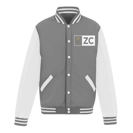 2023 Carta personalizada masculina casaco de couro PU roupa externa jaquetas de beisebol da moda para homens